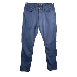 DU/ER N2X Relaxed Taper Blue Stretch Pants Mens athleisure preppy sz 32x30